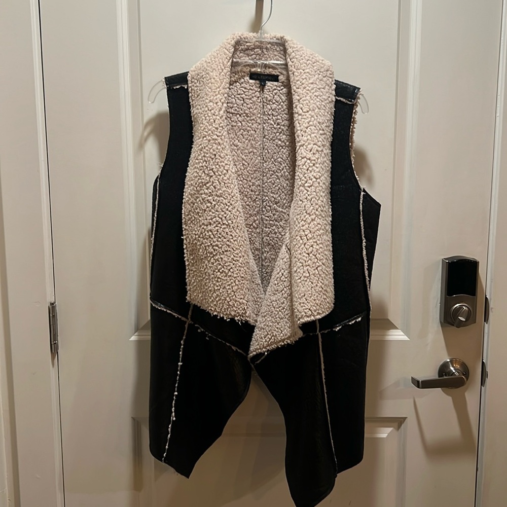 Black Wool Vest